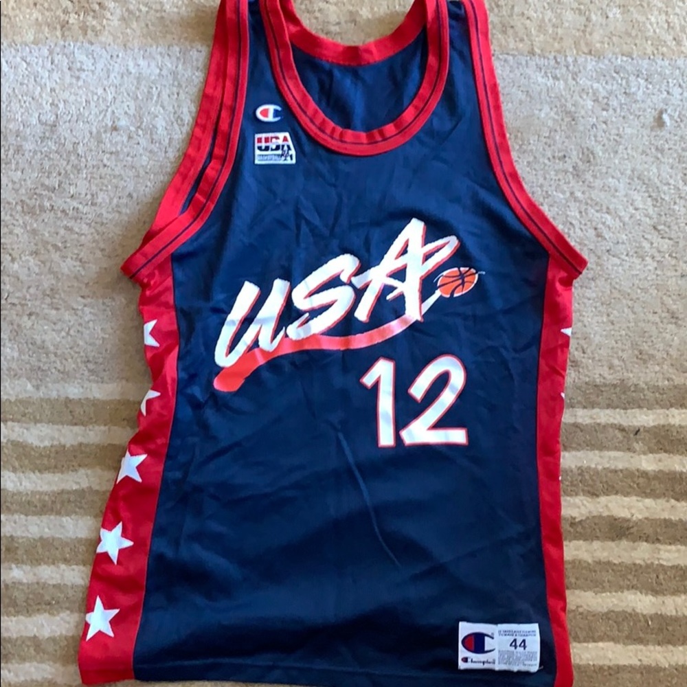 Champion Jersey. Stockton. Sz 44. Great condition.